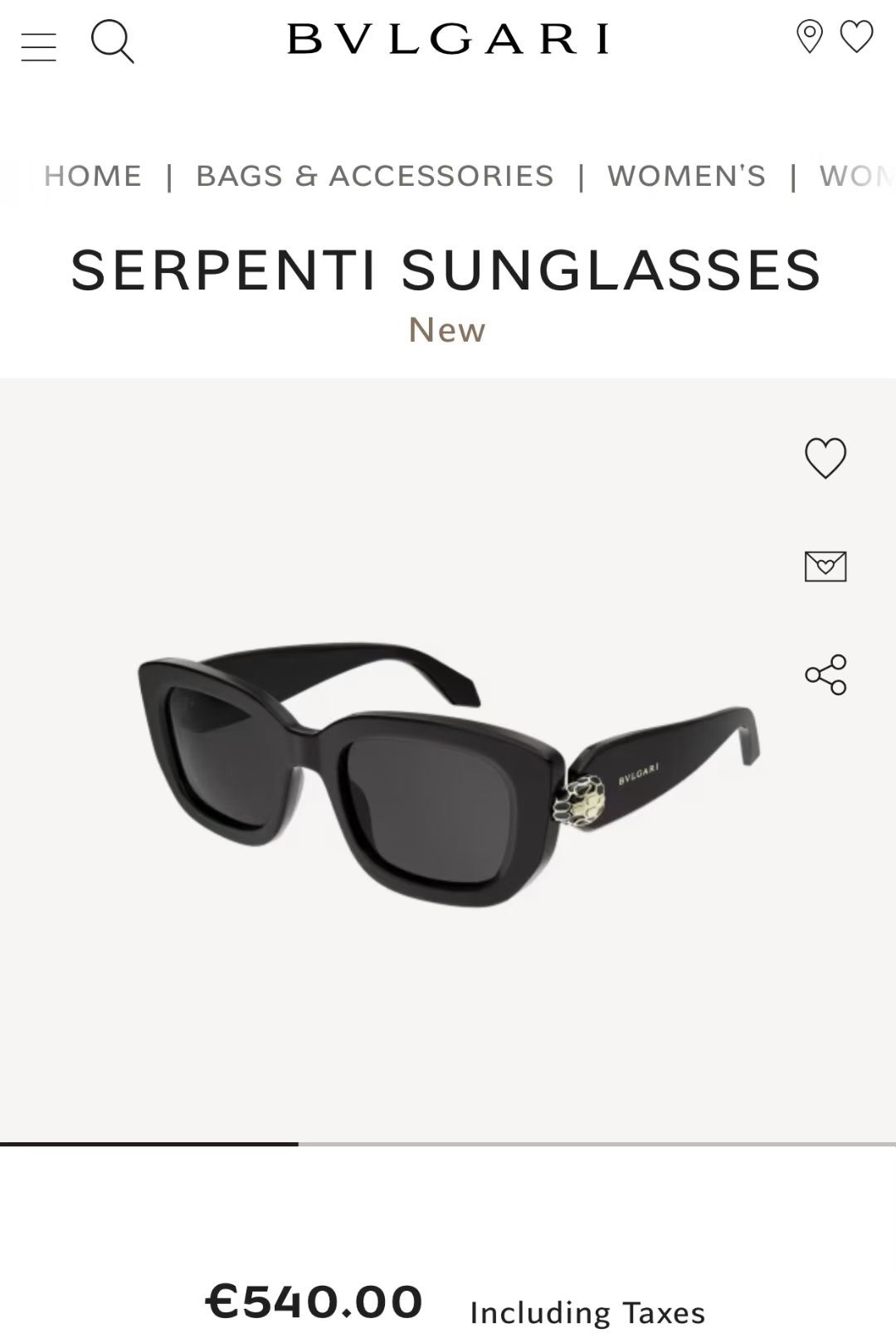 ‼️BVLGAR*🌟🌟🌟MODEL：BV40087I 🌟🌟🌟SIZE：55口22-140🌟🌟🌟