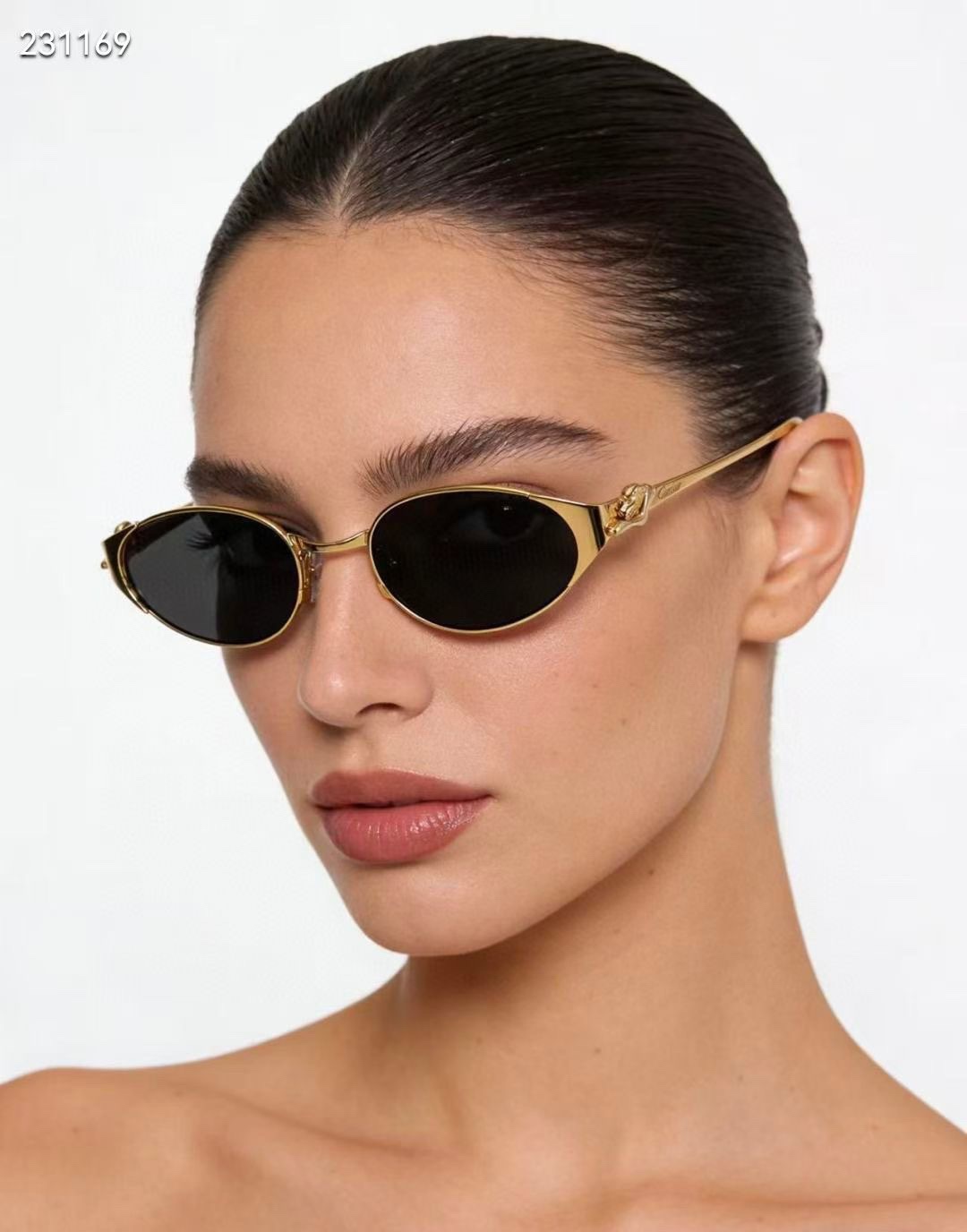 ‼️ 模特图 CartierMod：CT0630SSize：53口21-135