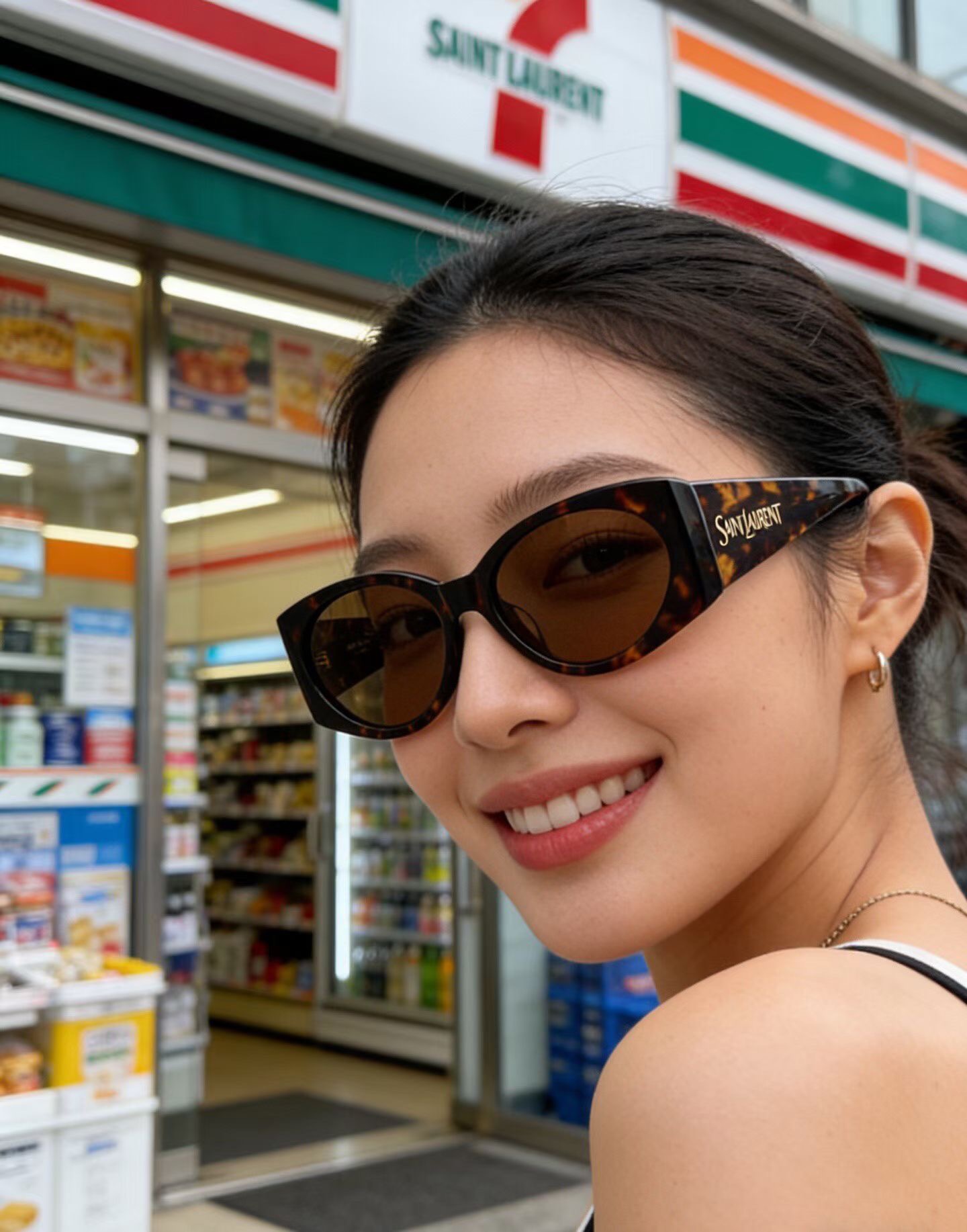 ‼️ 模特图 SAINT LAUREN*MOD:SL831size：54口17-140