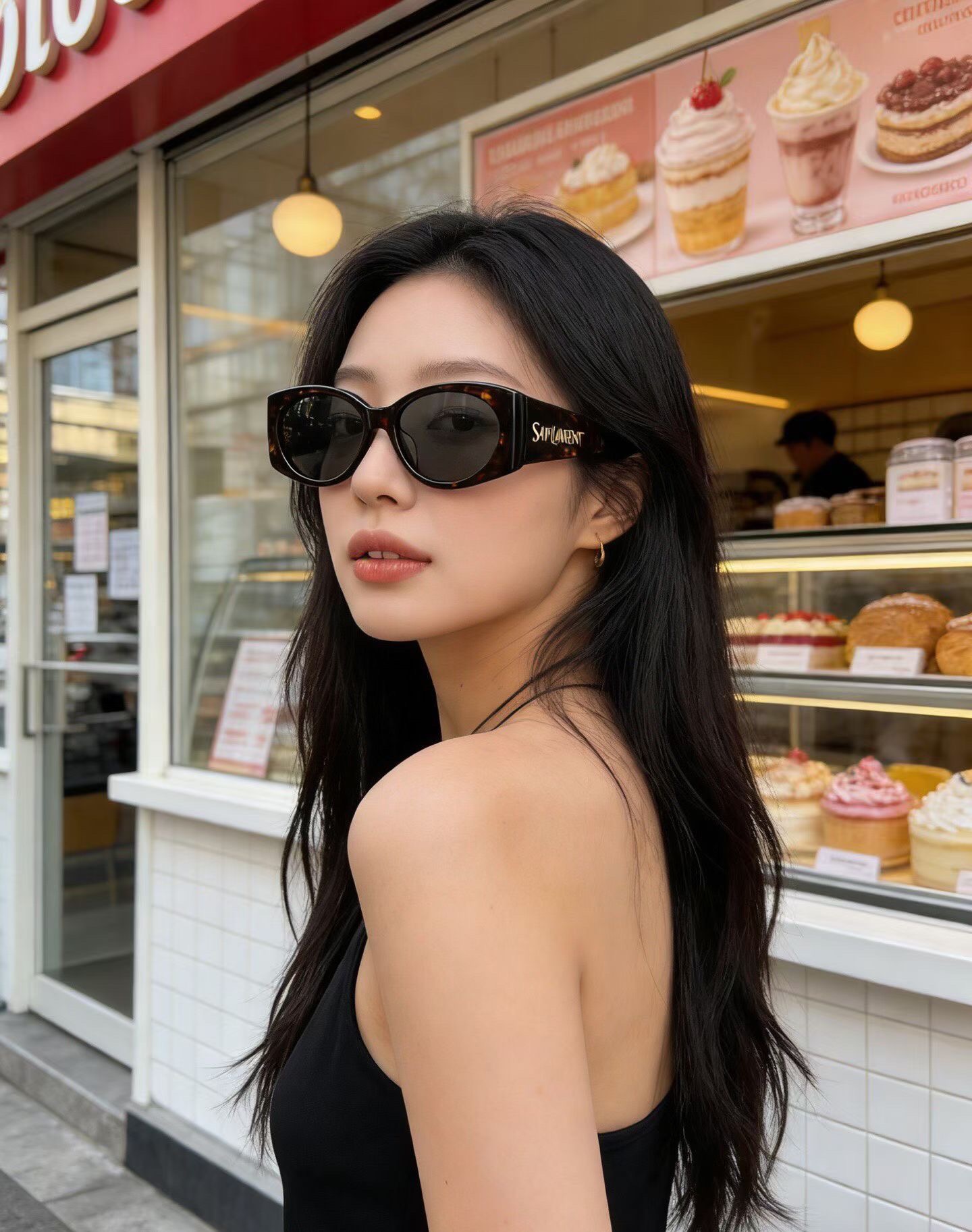 ‼️ 模特图 SAINT LAUREN*MOD:SL831size：54口17-140