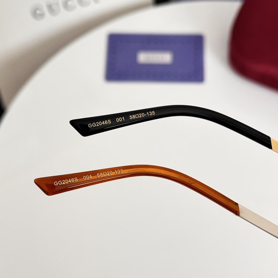 ‼️GUCC*🐝🐝🐝MODEL：GG2046S 🐝🐝🐝SIZE:58口20-135 🐝🐝🐝～