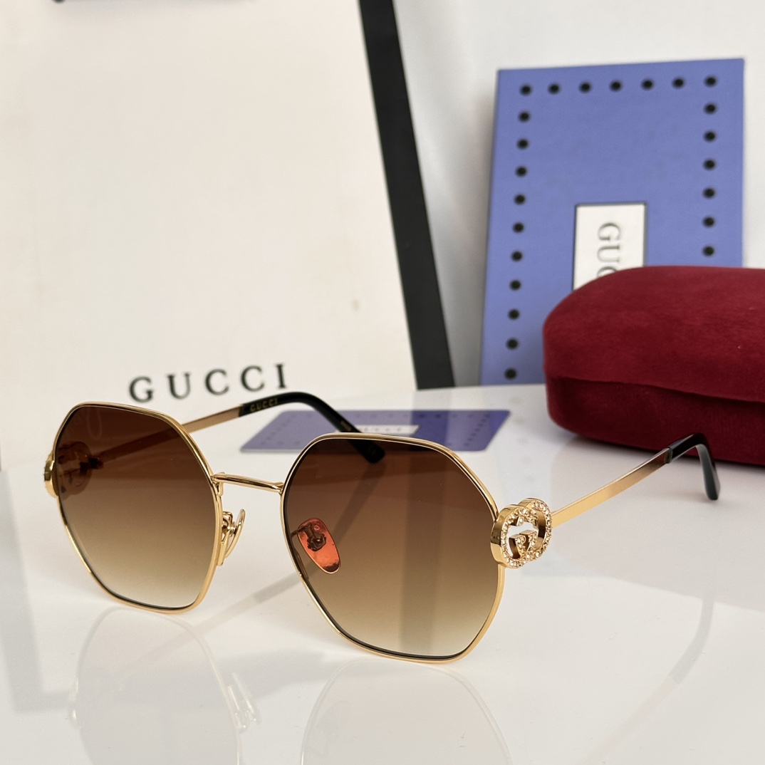 ‼️GUCC*🐝🐝🐝MODEL：GG2046S 🐝🐝🐝SIZE:58口20-135 🐝🐝🐝～