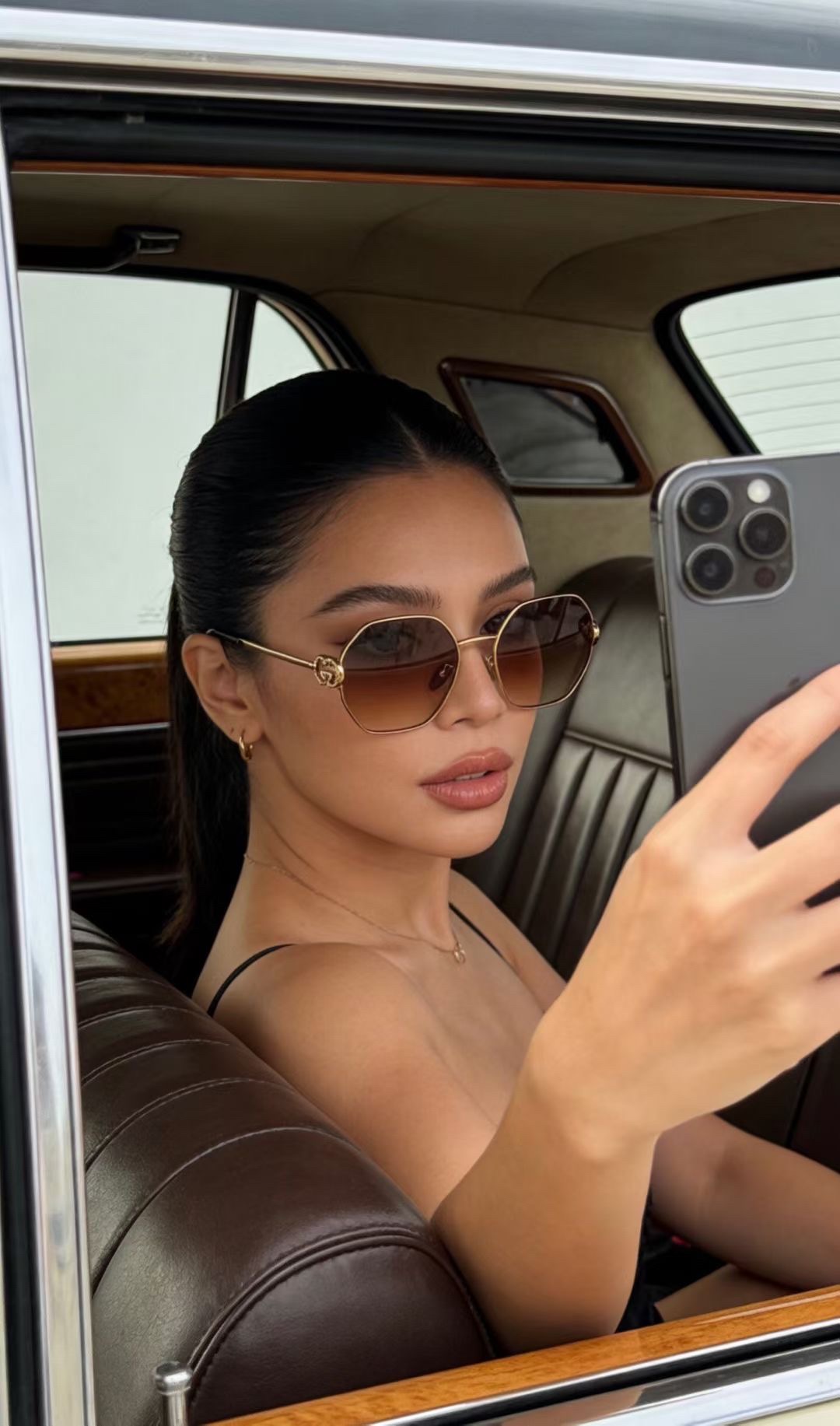 ‼️ 官网图 GUCC*🐝🐝🐝MODEL：GG2046S 🐝🐝🐝SIZE:58口20-135 🐝🐝🐝～