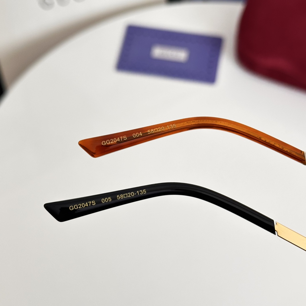 ‼️GUCC*🐝🐝🐝MODEL：GG2047S 🐝🐝🐝SIZE:58口20-135 🐝🐝🐝～