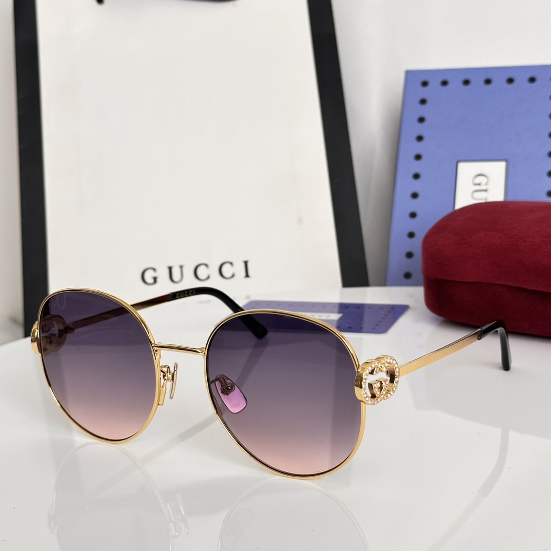 ‼️GUCC*🐝🐝🐝MODEL：GG2047S 🐝🐝🐝SIZE:58口20-135 🐝🐝🐝～