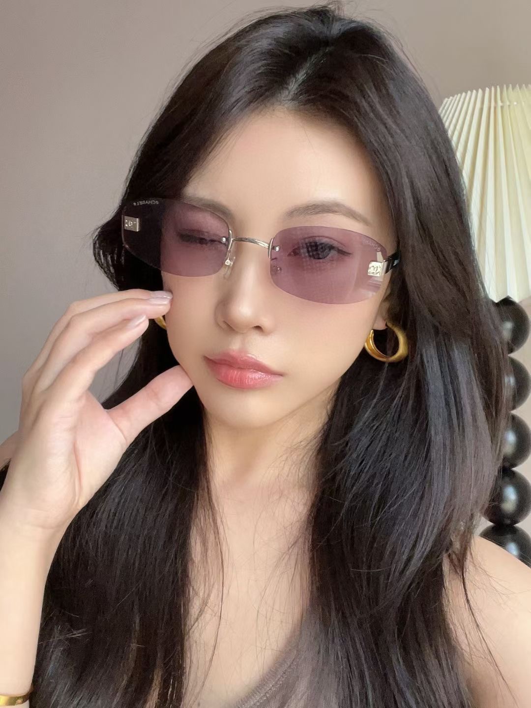 ‼️ 模特图 CHANE*🌸🌸🌸MODEL：CH7122S🌸🌸🌸SIZE：61口23-145🌸🌸🌸