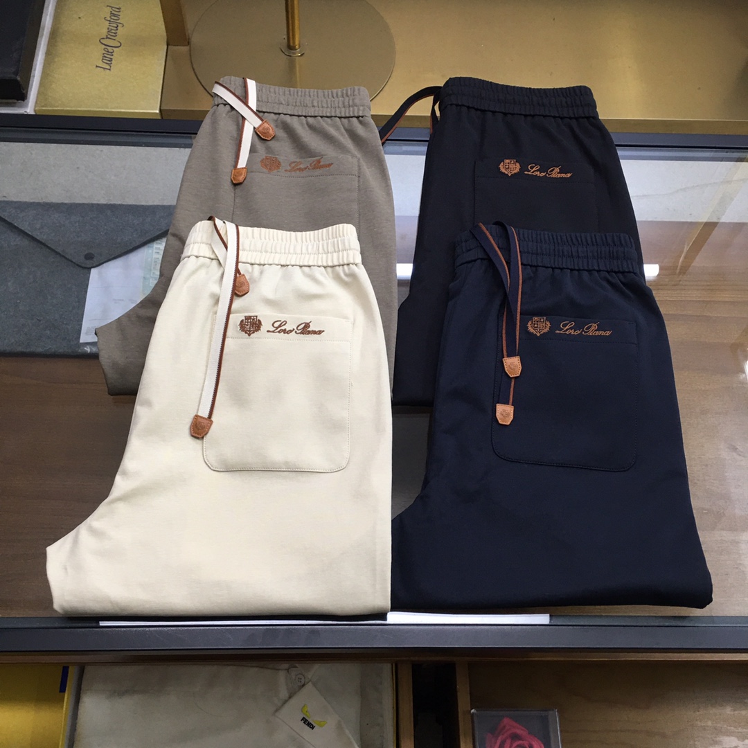 NO:837454,New products in the counter [LP] 2026 new high-quality fashionable casual pants in the counter, the brand style can be seen at a glance!  Customized Tencel blended texture, the fabric is skin-friendly and breathable, minimalist fashion design, fine details and embroidery logo craftsmanship, original customization of hardware accessories, easy and breathable to control the whole season, the classic color upper body is very energetic, a variety of styles can be worn, casual business, daily life, and fashion trends can be controlled!  The overall style and fashion sense are extremely outstanding, bringing extraordinary clothing taste!  48-56 (please quote waist size when placing an order),, loro piana,19860909专柜新品【LP】 2026专柜新款高品质时尚休闲裤,品牌格调一览无余！客供天丝混纺质地,面料亲肤透气,极简主义时尚设计,细节做工精细刺绣logo工艺,五金配件原版定制,轻松透气驾驭整季,经典颜色上身很显精气神,多种风格穿搭,休闲商务、日常生活、时尚潮流均可驾驭！整体不论是档次还是时尚感都是极为出色的,带来非凡的衣着品味！48-56（下单请报腰围尺寸）,,loro piana,,Men's clothing