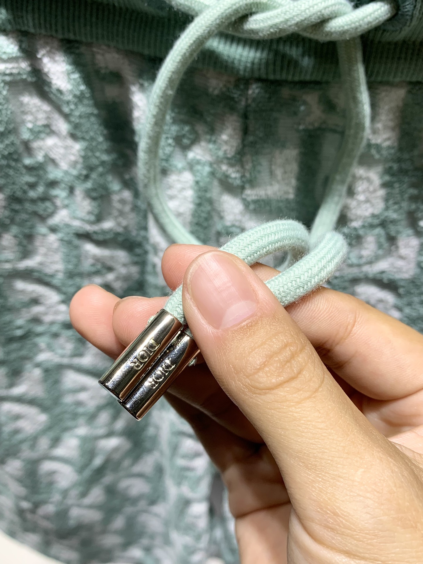 Dior 不退换Dior Oblique毛巾提花短裤