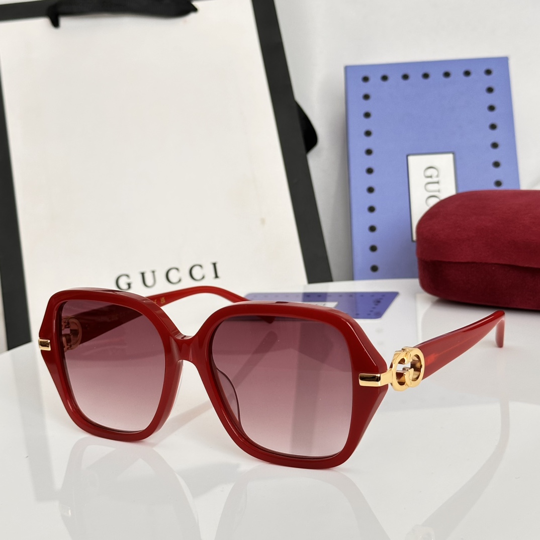 ‼️GUCCI🐝🐝🐝MODEL：GG2025S 🐝🐝🐝SIZE:57口17-145🐝🐝🐝