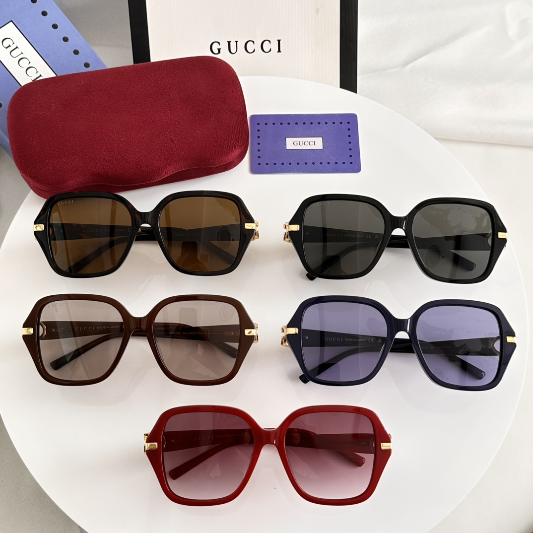‼️GUCCI🐝🐝🐝MODEL：GG2025S 🐝🐝🐝SIZE:57口17-145🐝🐝🐝