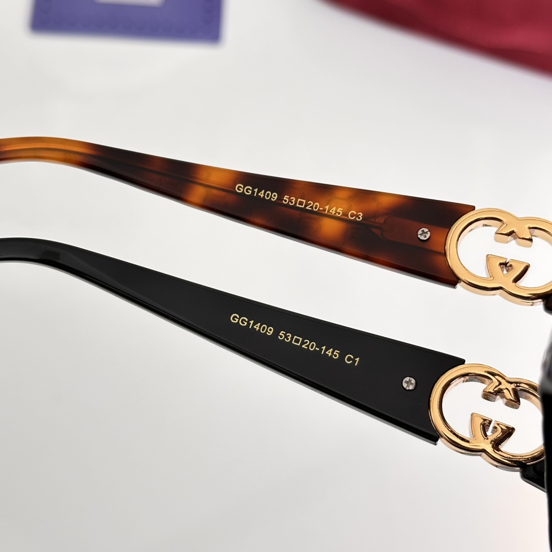 ‼️GUCC*✨✨MODEL：GG1409✨✨✨ SIZE：53口20-145✨✨ ✨