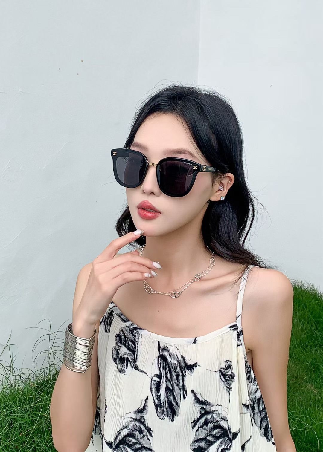 ‼️ 模特图 CHANE*🌸🌸🌸MODEL:CH5487 🌸🌸🌸SIZE:63口17-145🌸🌸🌸