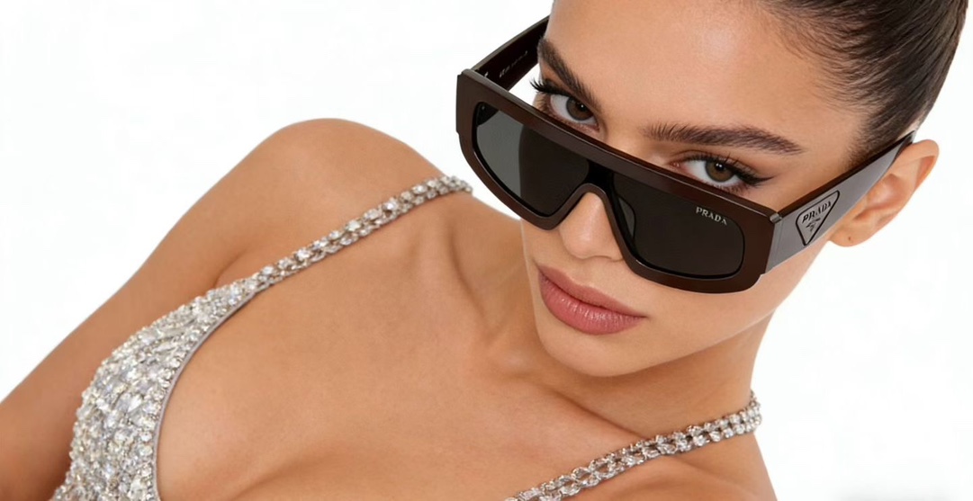 ‼️ 模特图 PRADA✨✨✨MODEL：PRD10S✨✨✨SIZE：124口145✨✨✨