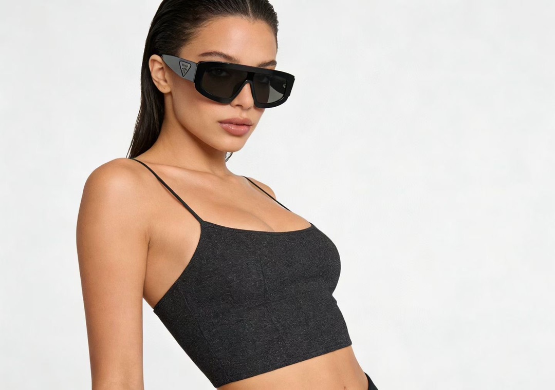 ‼️ 模特图 PRADA✨✨✨MODEL：PRD10S✨✨✨SIZE：124口145✨✨✨