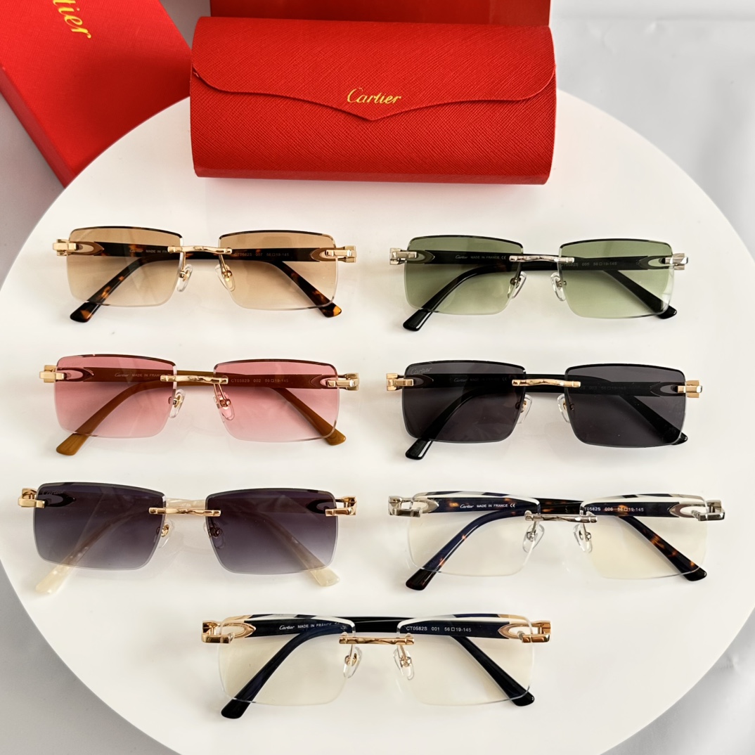 ‼️ 官网图 Cartie*✨✨✨MODEL：CT0582S✨✨✨SIZE: 56口19-145✨✨✨