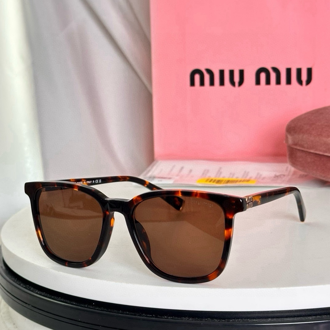 MIUMIU Sunglasses Acetate Square Frame SMUB03S