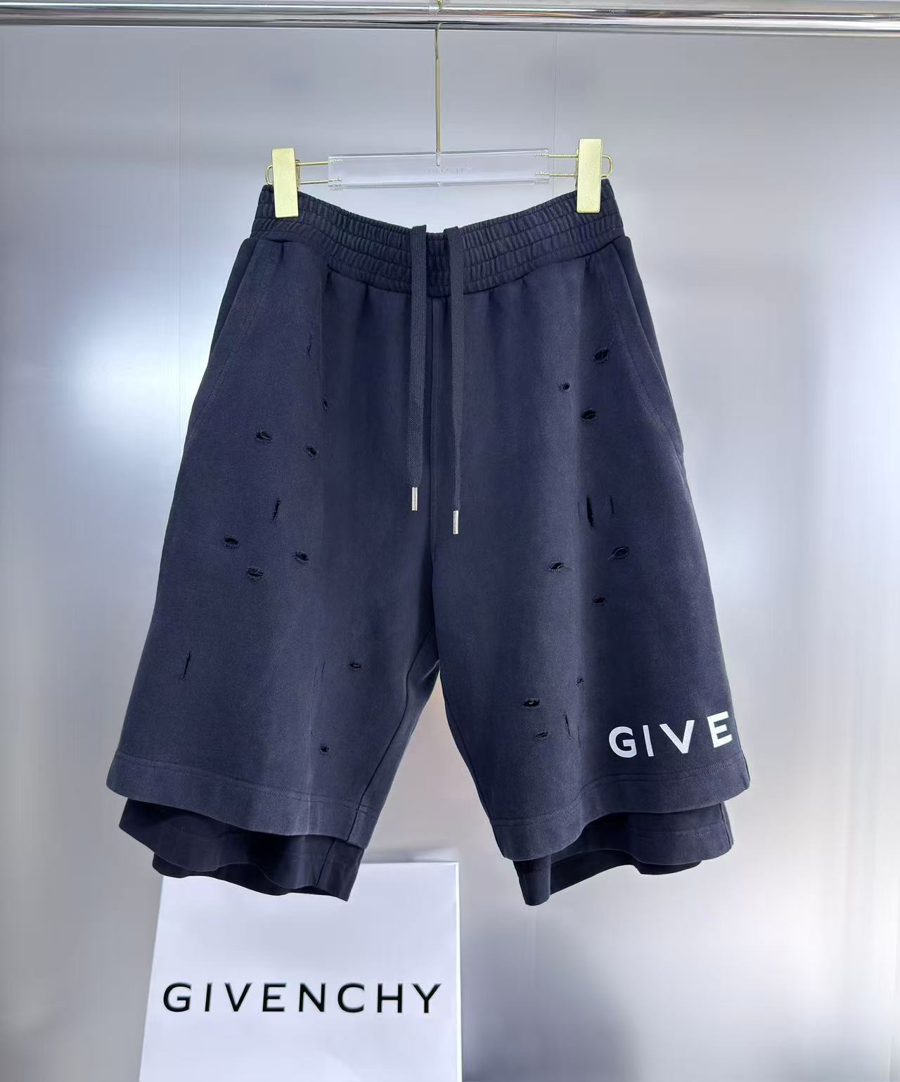 NO:821173,G V C-26/26: S S bad double-layer shorts SM L X L size, Givenchy-clothing, givenchy, shorts,19860909G V C-26/26:S S烂双层短裤SＭ L X L齐码,纪梵希-服装,givenchy,shorts,,Women's clothing