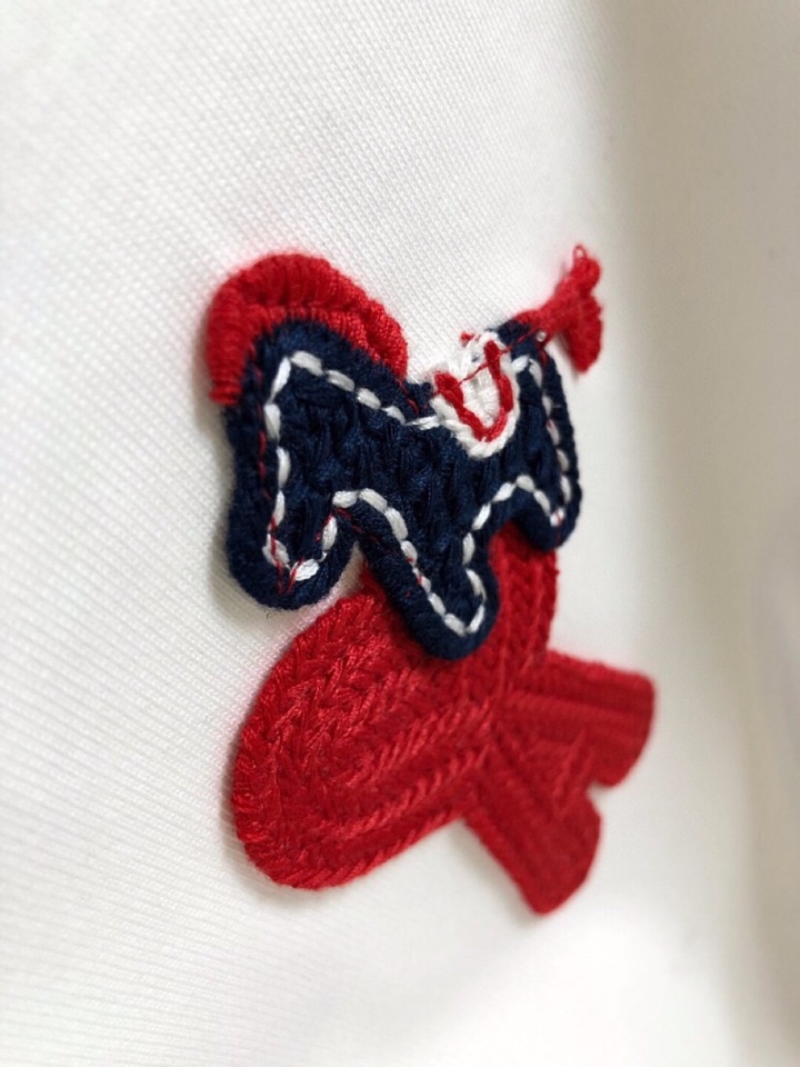 AMI（高版本）2026SS早春新款马年限定爱心马刺绣短袖圆领T恤，定织定染纯棉300克重洗水面料，做工