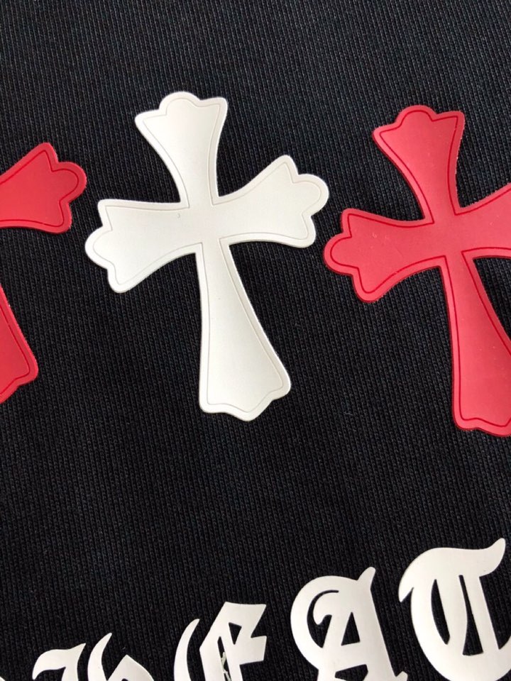 Chrome Hearts 克罗心（高版本）\nCH 2026SS早春新款印花短袖圆领T恤，定织定染纯棉