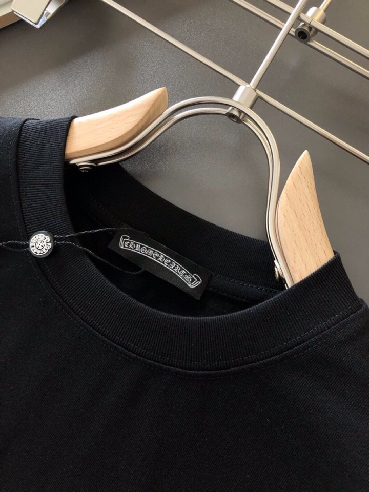 Chrome Hearts 克罗心（高版本）\nCH 2026SS早春新款印花短袖圆领T恤，定织定染纯棉