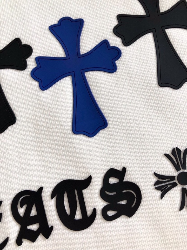 Chrome Hearts 克罗心（高版本）\nCH 2026SS早春新款印花短袖圆领T恤，定织定染纯棉