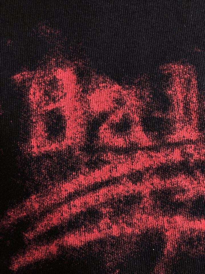 BALENCIAGA 巴黎世家（高版本）\nBAL 2026SS早春新款印花短袖圆领T恤，定织定染纯棉3