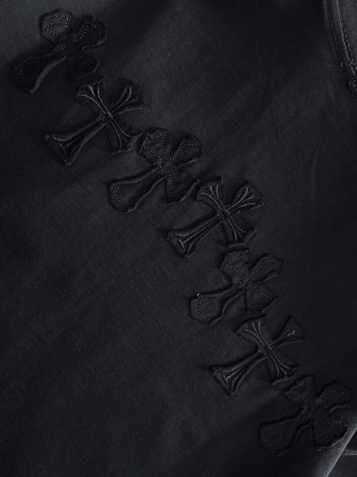 Chrome Hearts 克罗心（高版本）\nCH 2026SS春夏最新款圆领时尚短袖圆领T恤，官网同