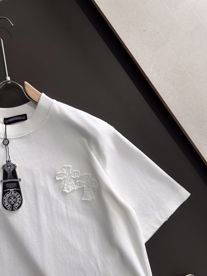 Chrome Hearts 克罗心（高版本）\nCH 2026SS春夏最新款圆领时尚短袖圆领T恤，官网同