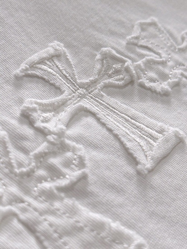 Chrome Hearts 克罗心（高版本）\nCH 2026SS春夏最新款圆领时尚短袖圆领T恤，官网同