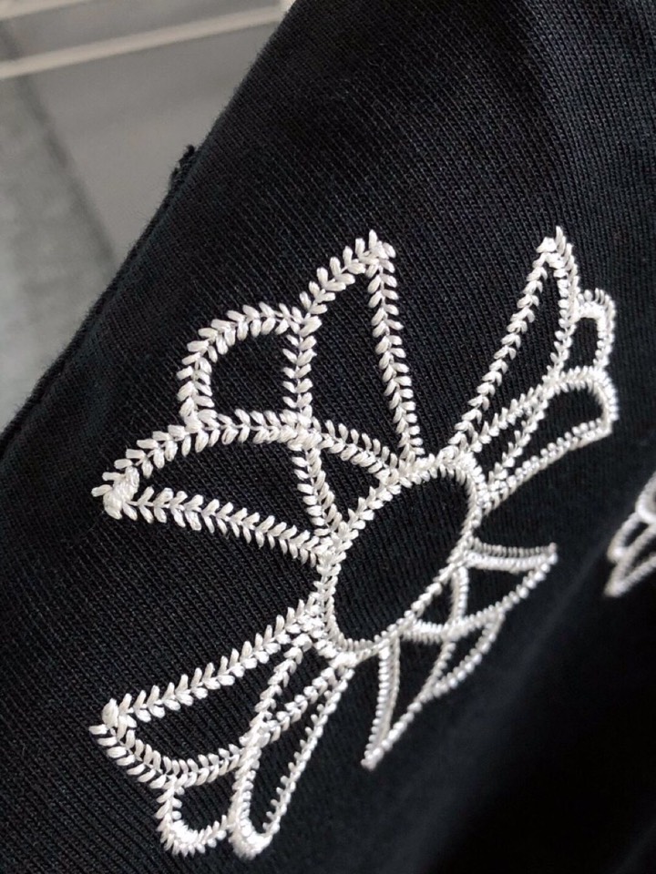 Chrome Hearts 克罗心（高版本）2026SS春夏最新款圆领时尚短袖圆领T恤，官网同步，定织定