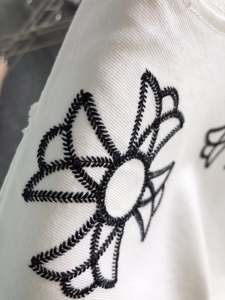 Chrome Hearts 克罗心（高版本）2026SS春夏最新款圆领时尚短袖圆领T恤，官网同步，定织定