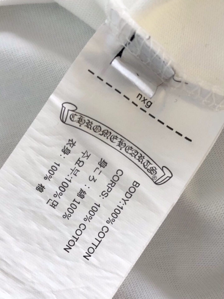 Chrome Hearts 克罗心（高版本）2026SS春夏最新款圆领时尚短袖圆领T恤，官网同步，定织定