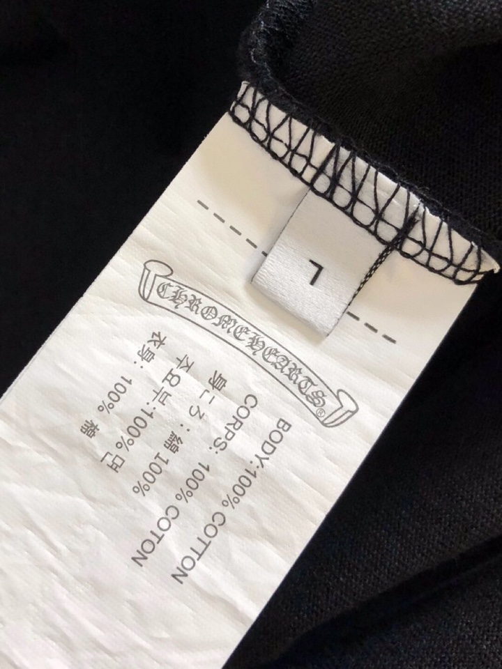 Chrome Hearts 克罗心（高版本）\nCH 2026SS春夏最新款圆领刺绣时尚短袖圆领T恤，官