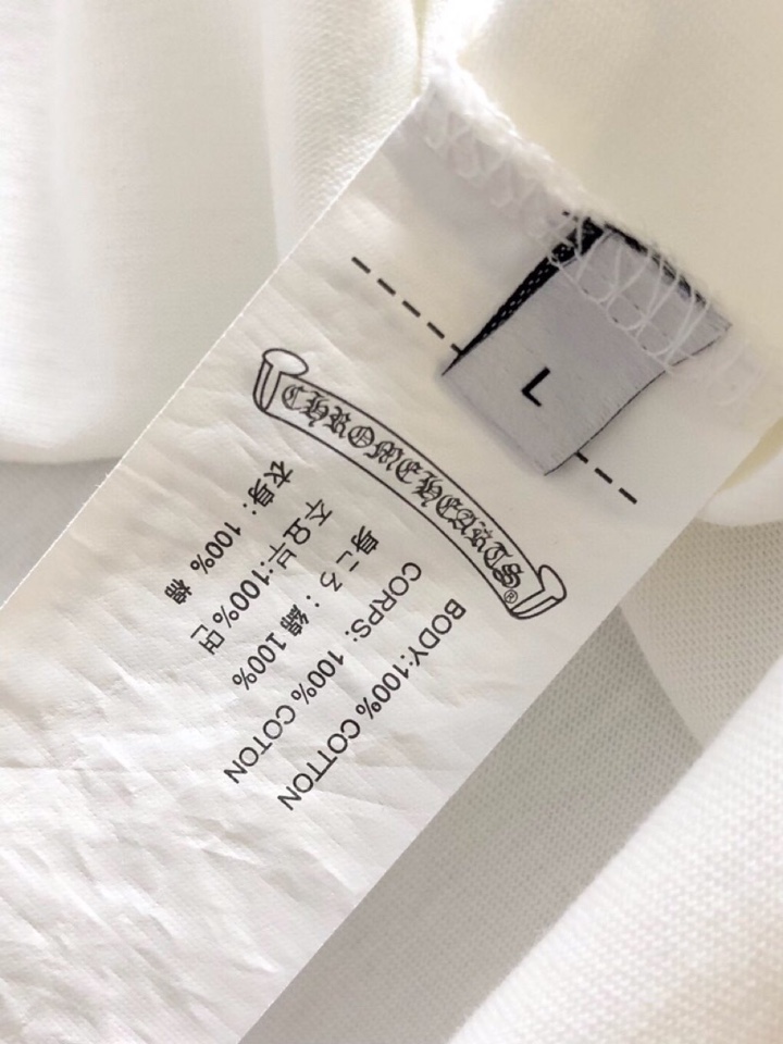 Chrome Hearts 克罗心（高版本）\nCH 2026SS春夏最新款圆领刺绣时尚短袖圆领T恤，官