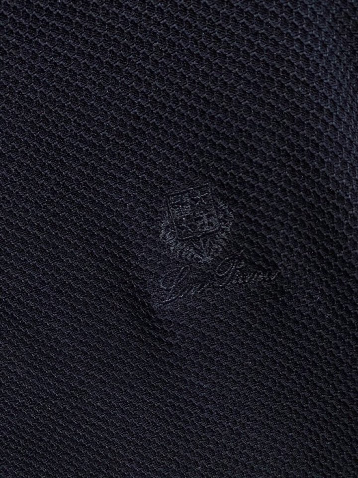 loro Piana 诺悠翩雅loro Piana 家族男士高端简约短袖翻领T恤Polo针织衫，经典王牌