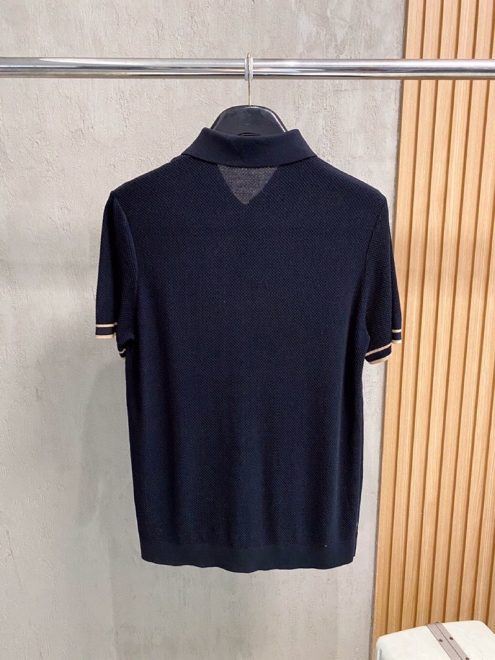 loro Piana 诺悠翩雅loro Piana 家族男士高端简约短袖翻领T恤Polo针织衫，经典王牌