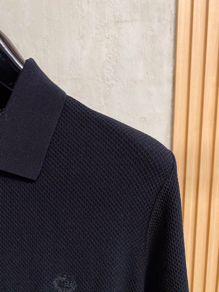 loro Piana 诺悠翩雅loro Piana 家族男士高端简约短袖翻领T恤Polo针织衫，经典王牌