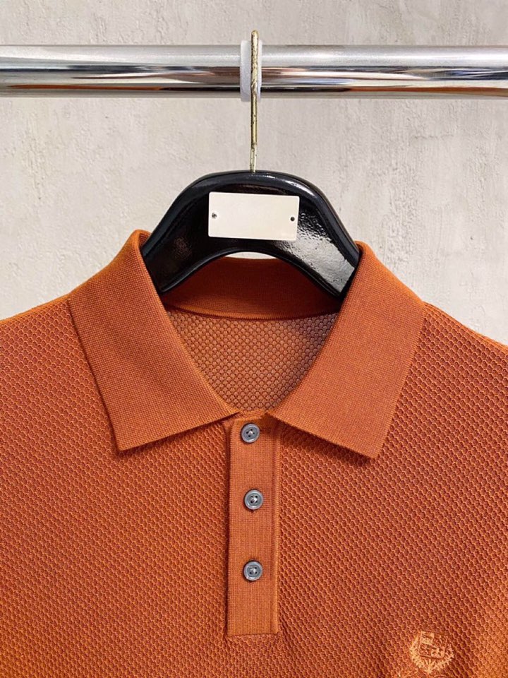 loro Piana 诺悠翩雅loro Piana 家族男士高端简约短袖翻领T恤Polo针织衫，经典王牌