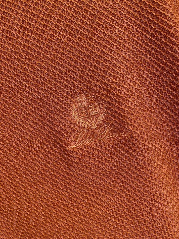 loro Piana 诺悠翩雅loro Piana 家族男士高端简约短袖翻领T恤Polo针织衫，经典王牌