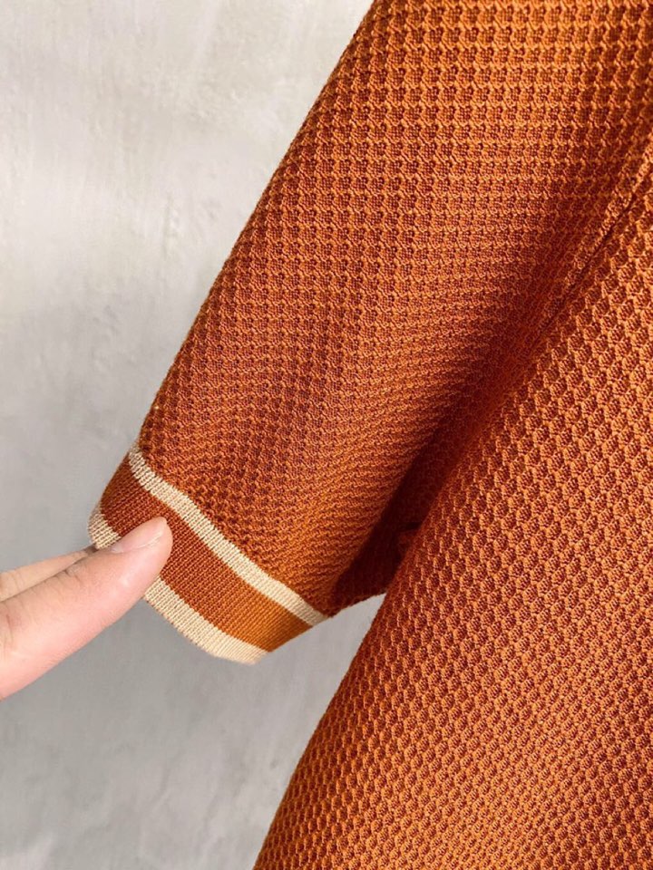 loro Piana 诺悠翩雅loro Piana 家族男士高端简约短袖翻领T恤Polo针织衫，经典王牌