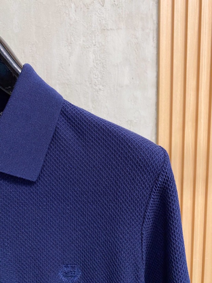 loro Piana 诺悠翩雅loro Piana 家族男士高端简约短袖翻领T恤Polo针织衫，经典王牌