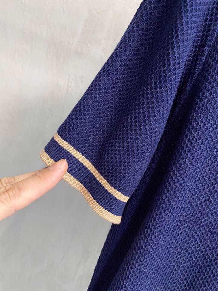 loro Piana 诺悠翩雅loro Piana 家族男士高端简约短袖翻领T恤Polo针织衫，经典王牌