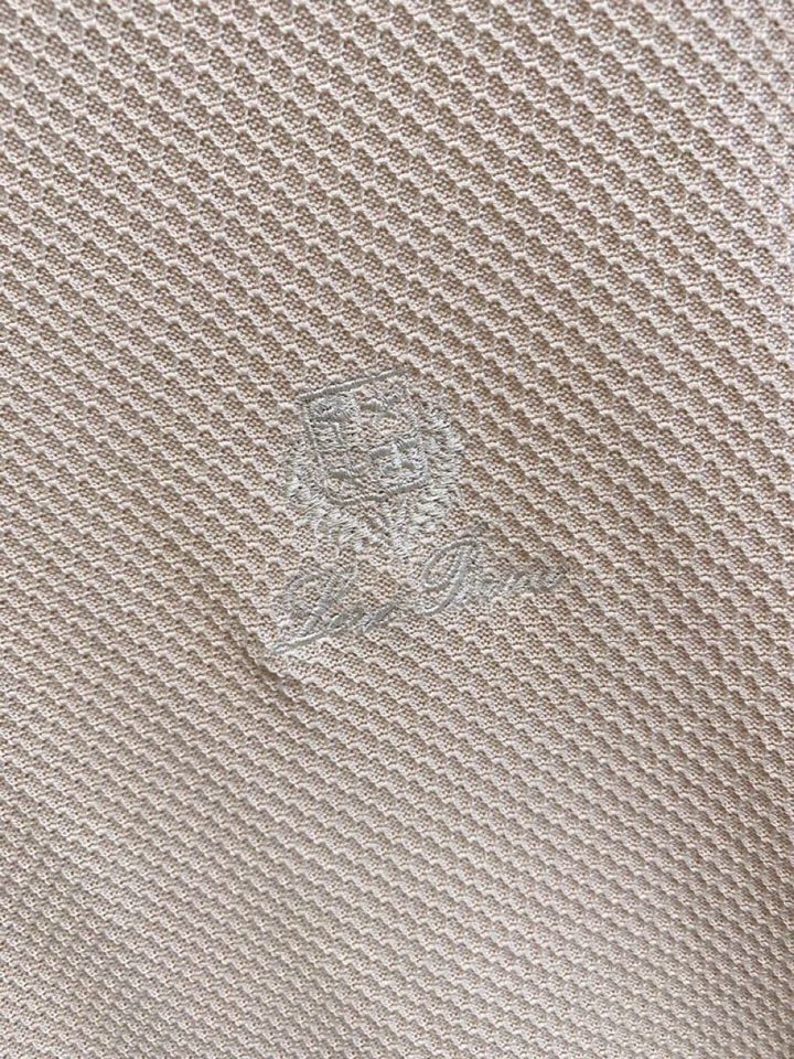 loro Piana 诺悠翩雅loro Piana 家族男士高端简约短袖翻领T恤Polo针织衫，经典王牌