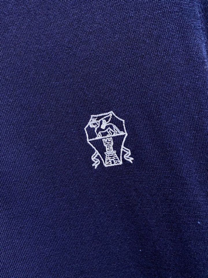 brunello Cucinelli bc家族男士高端简约短袖翻领T恤针织衫，经典王牌系列\n高端奢华且