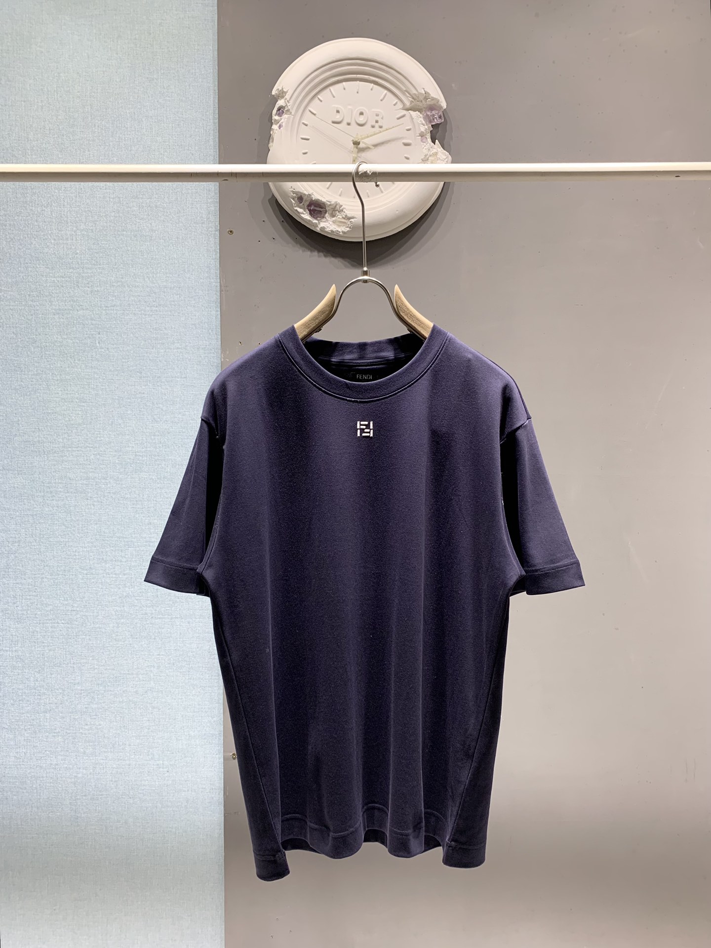 Fendi 不退换 Fendi FF刺绣T恤