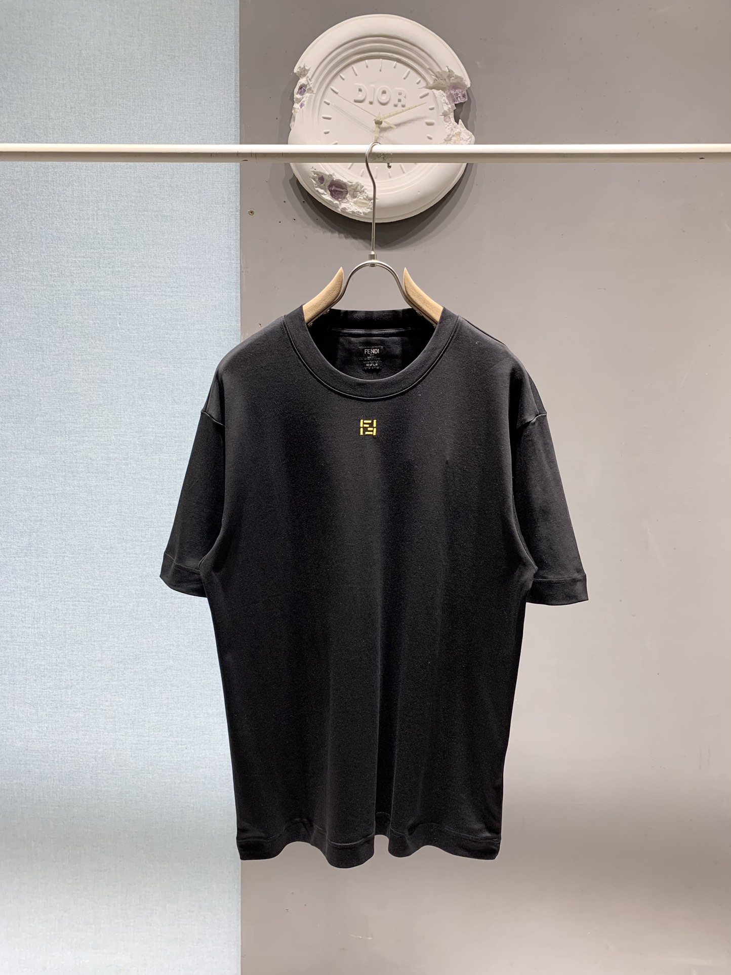 Fendi 不退换 Fendi FF刺绣T恤