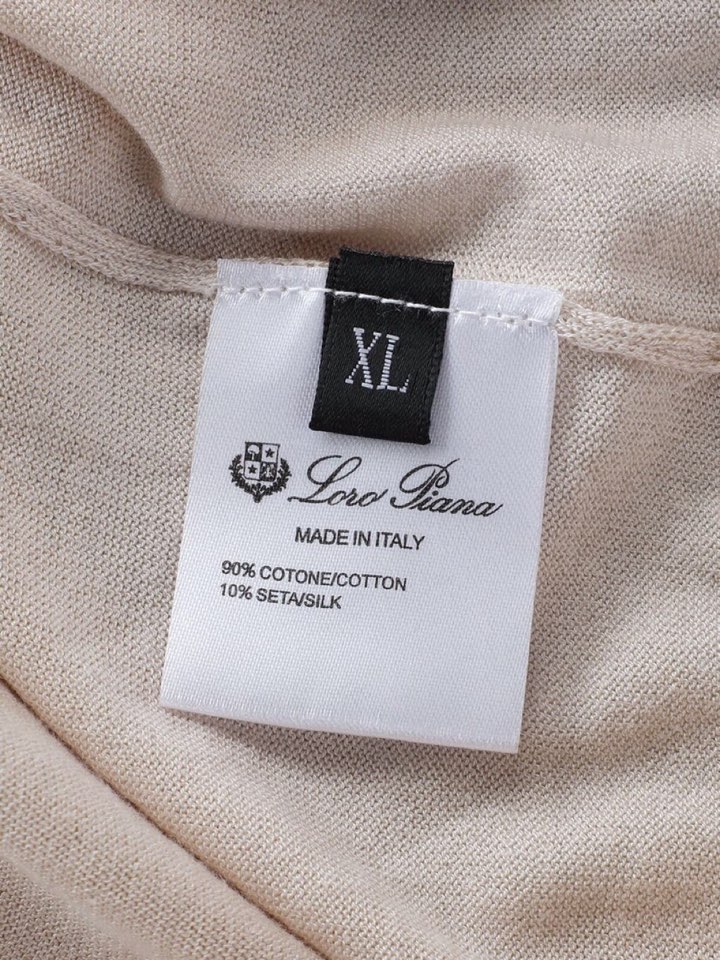 loro Piana 诺悠翩雅loro Piana 超级爆款推荐，男装系列爆款短袖圆领T恤针织衫，简约大