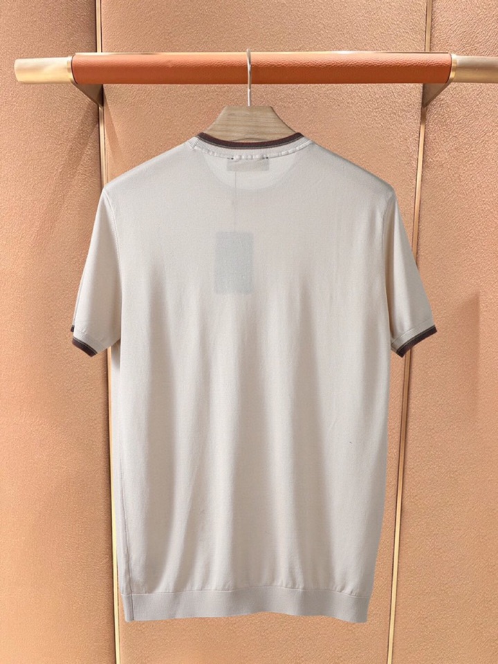 loro Piana 诺悠翩雅loro Piana 超级爆款推荐，男装系列爆款短袖圆领T恤针织衫，简约大