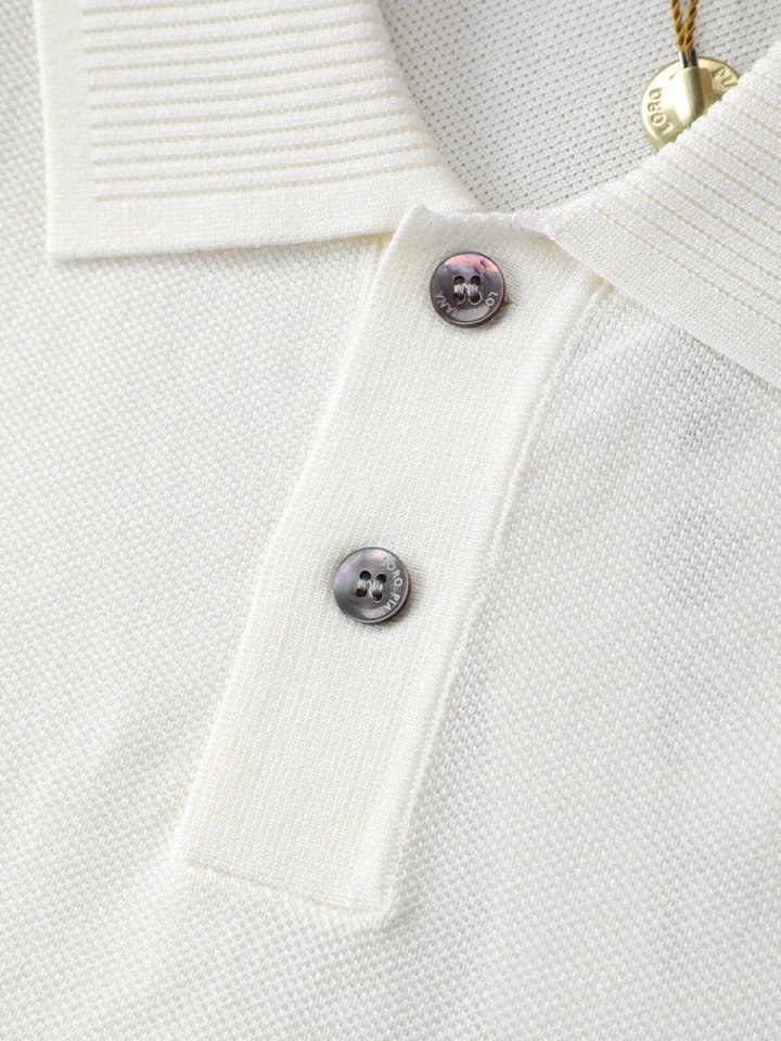 loro Piana 诺悠翩雅loro Piana 春夏新品男装系列爆款翻领T恤Polo针织衫，作为年度
