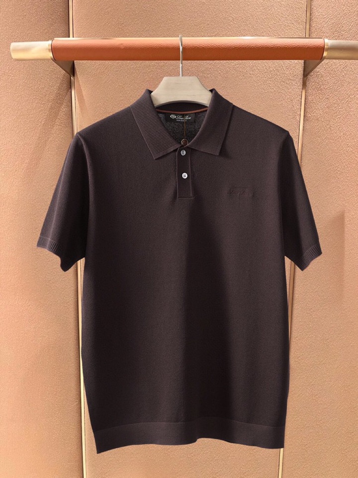 loro Piana 诺悠翩雅loro Piana 春夏新品男装系列爆款翻领T恤Polo针织衫，作为年度